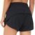 THE GYM PEOPLE Womens High Waisted Running Shorts Quick Dry Athletic Workout Shorts with Mesh Liner Zipper Pockets (Black, X-Small) at Amazon Women’s Clothing store