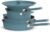 69% OFF: Bella 9 Piece Ceramic Nonstick Cookware Set, Fits-anywhere™ Kitchenware w EverGood™ Coating, Dishwasher & Oven Safe, All Stovetops Compatible, Stackable Design, Cool Touch Handles, Surf: Home & Kitchen