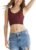 77% OFF: AEROPOSTALE Women’s Seamless Wear 3-Way Tank, Tawny Port at Amazon Women’s Clothing store