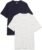 Amazon Essentials Men’s Cotton Regular-Fit Short-Sleeve Crewneck T-Shirt, Pack of 2, Navy/White Boat Print