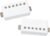 Seymour Duncan JB and Jazz Hot Rodded Humbucker Set – Electric Guitar Pickups, Perfect for Blues, Rock, Country, and Metal – Frost White