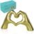 Promo Code 8% + 50% off till 6/30: GZVDYG Large Taylor Lover Merch Gold Heart Hands Sculpture Birthday Decorations Gifts Living Room Bedroom Shelf Desk Coffee Table Accessories Statue Bathroom Home Decor Women Girls Mom (Large)  Home & Kitchen