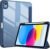 ProCase for iPad (A16) 11th Generation 11 Inch 2025/10th Generation 10.9 Inch 2022 Case with Pencil Holder, Hybrid iPad 11 10 Case with Clear Back, Supports Auto Wake/Sleep -Navy