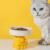 50% off till 7/31: Whimsicalfox Raised Cat Bowls, Cat Food Bowls Elevated, Animal Theme Cute Ceramic Cat Bowl for Indoor Cats, Pet Slow Feeder Water Bowl, Whisker Friendly Prevents Dark Chins, Easy to Clean(Yellow Duck)