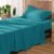 60,044 Reviews | Bedsure Cooling Sheets Twin XL, Rayon Derived from Bamboo, Breathable & Soft Twin XL Sheet Sets, Deep Pocket Up to 16 Inches, Hotel Luxury Silky Dorm Bedding for Hot Sleepers, Turquoise : Home & Kitchen