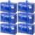 TICONN 6 Pack Extra Large Moving Bags with Zippers & Carrying Handles, Heavy-Duty Storage Tote Moving Boxes for Space Saving