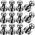 LOVIMAG 12Pcs Black Fridge Magnets, Small and Strong Magnets for Whiteboard, Office, Classroom, Map, Kitchen : Home & Kitchen