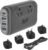 220V to 110V Converter, Key Power 230-Watt Step Down Voltage Converter & Power Converter, International Travel Power Adapter with USB C Port 18W – [Use for USA Appliance in Europe, UK, and More]