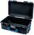 Pelican Air 1535 Carry-on Case by ColorCase – Black – Medium Size Waterproof Case (Case Only) – Blue Handles & Latches