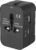 Universal Travel Adapter, Worldwide All in One Travel Adapter AC Power Plug Adapter with USB-A and USB-C Charging Ports for USA EU AUS UK Black